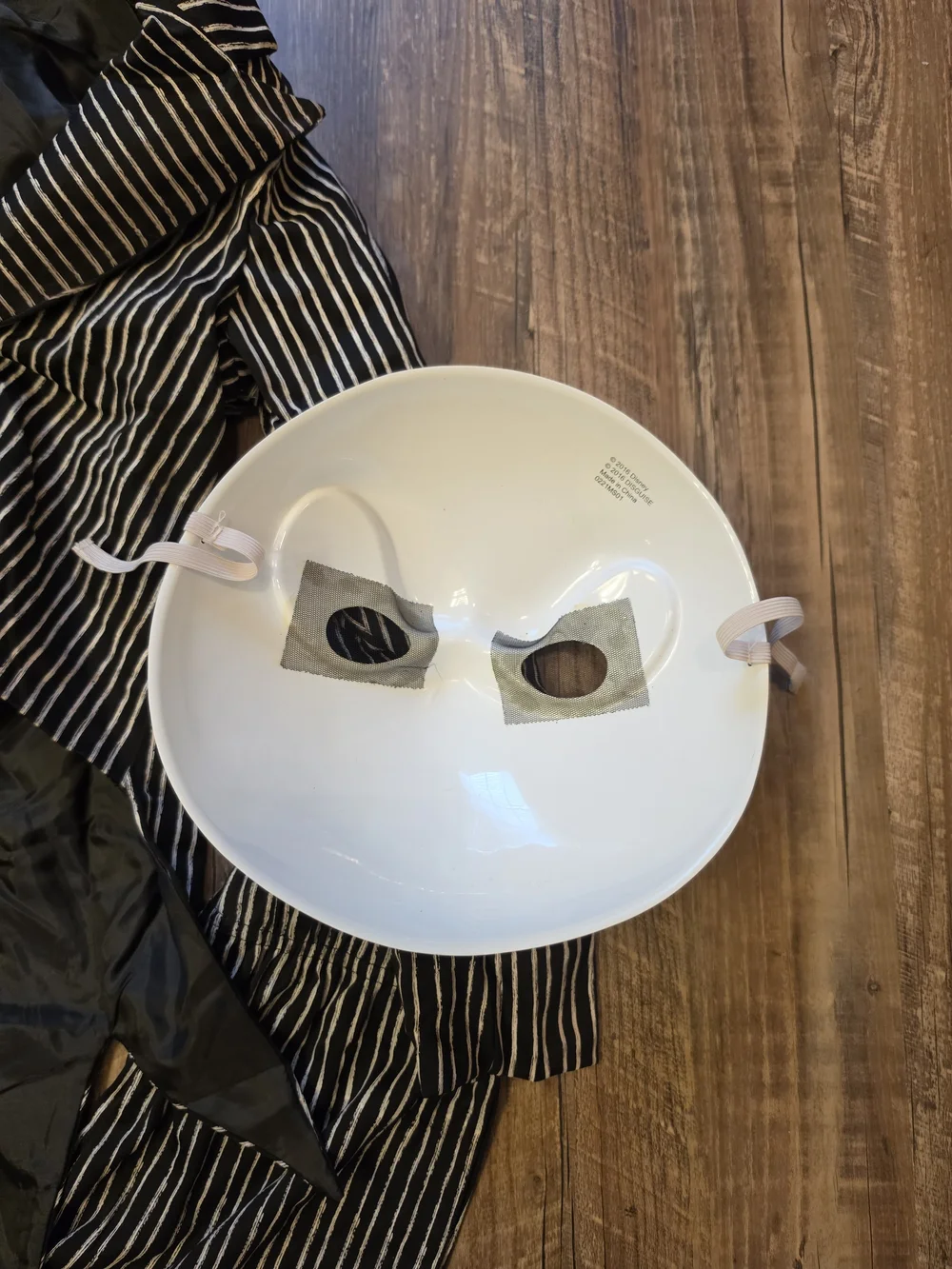 Disney Nightmare Before Christmas Jack Skellington Costume & Mask Kid 7/8
